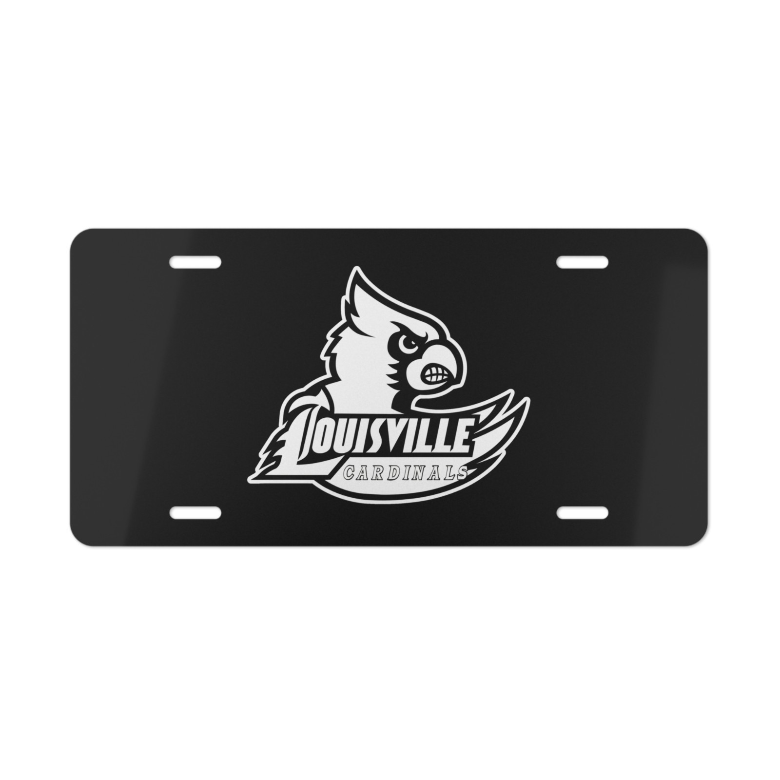 Louisville Cardinals NCAA Car Front License Plate Tag Vanity Auto Metal Aluminum
