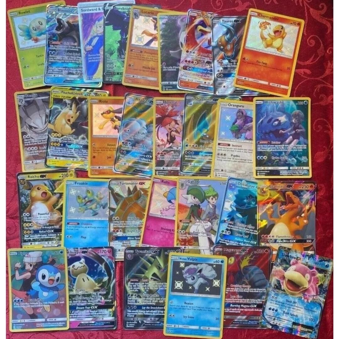 25 x Pokemon Card Bundle ALL CARDS ARE HOLO/SHINY PLUS 2X V/VMAX MEGA HIT PACK 25 x Pokemon Card Bundle ALL CARDS ARE HOLO/SHINY PLUS 2X V/VMAX MEGA HIT PACK