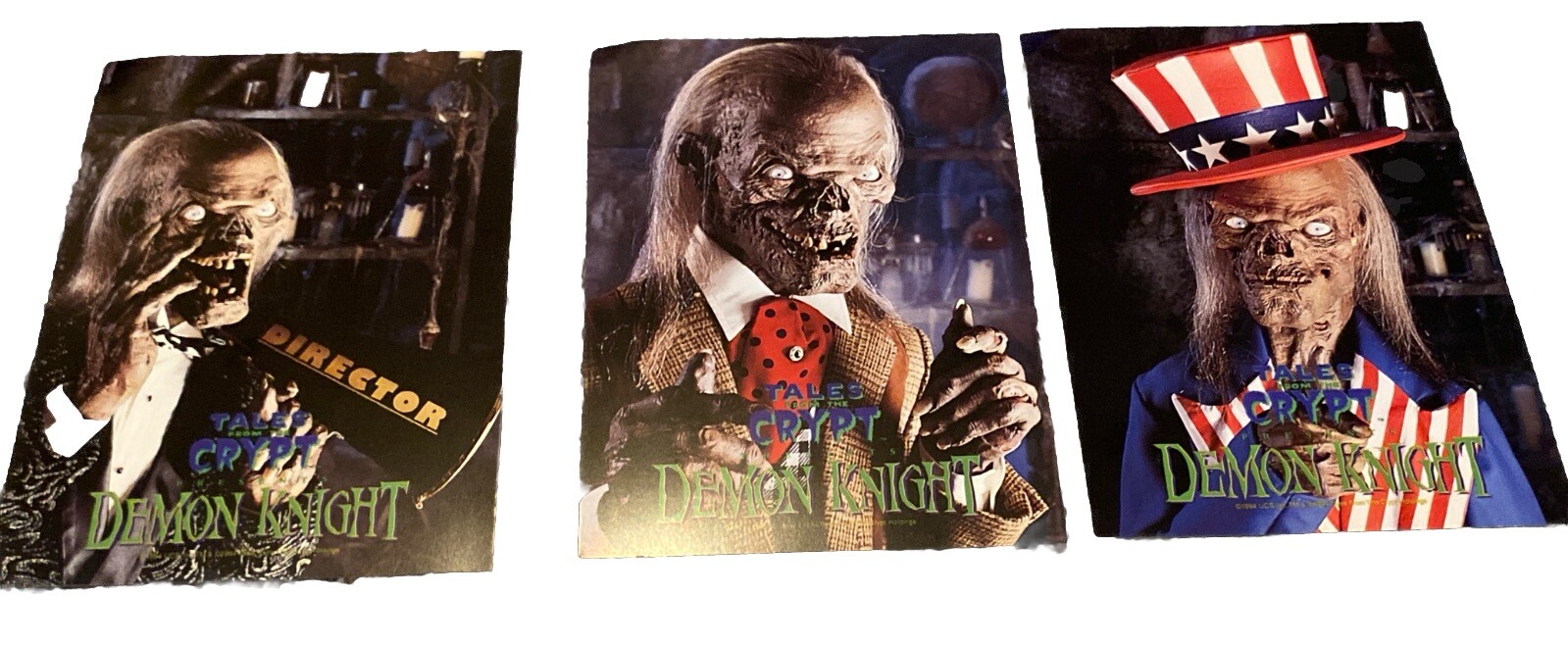 Vintage Universal Studios Tales From The Crypt Keeper Postcards Demon Night 90’s Vintage Universal Studios Tales From The Crypt Keeper Postcards Demon Night 90’s