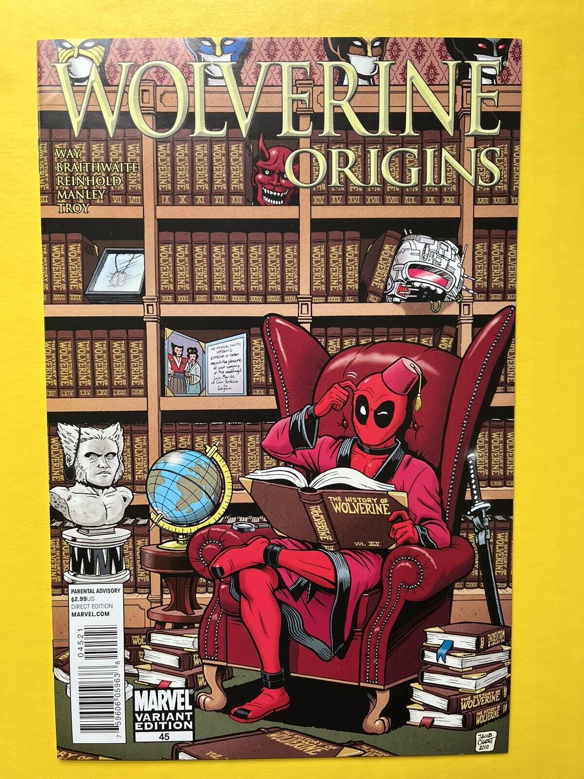 Wolverine Origins #45 Deadpool Variant 2010 Retailer Incentive Comic Nice Copy