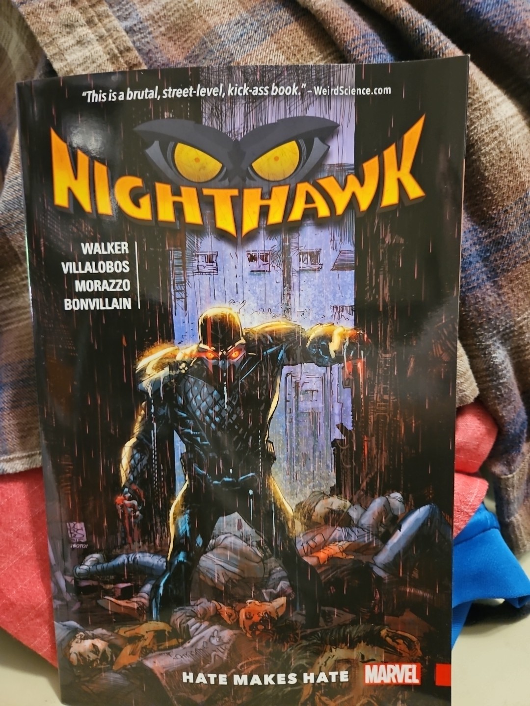 Nighthawk: Hate Makes Hate TPB 2016 David F. Walker Marvel Comics Nighthawk: Hate Makes Hate TPB 2016 David F. Walker Marvel Comics
