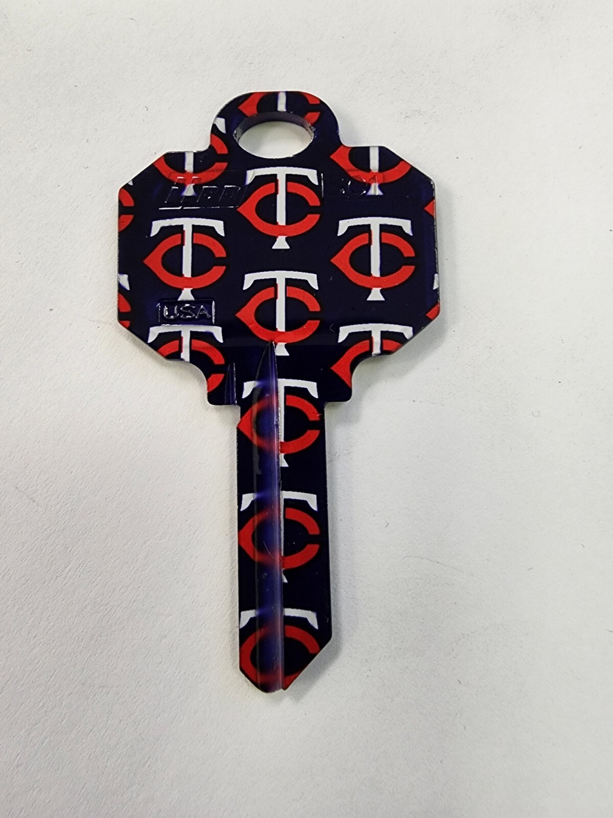 Ilco MLB Minnesota Twins Small Logo House Key Blank-SC1-FREE SHIPPING B64 Ilco MLB Minnesota Twins Small Logo House Key Blank-SC1-FREE SHIPPING B64