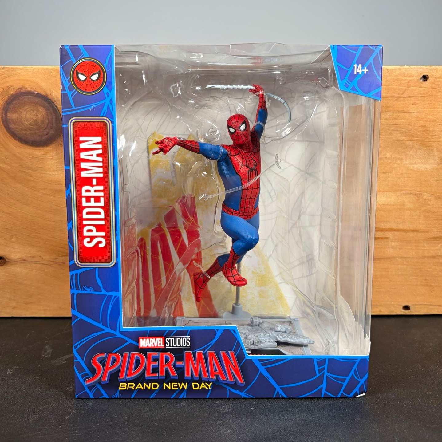 McFarlane Toys Spider-Man Marvel Studios Brand New Day Figure McFarlane Toys Spider-Man Marvel Studios Brand New Day Figure