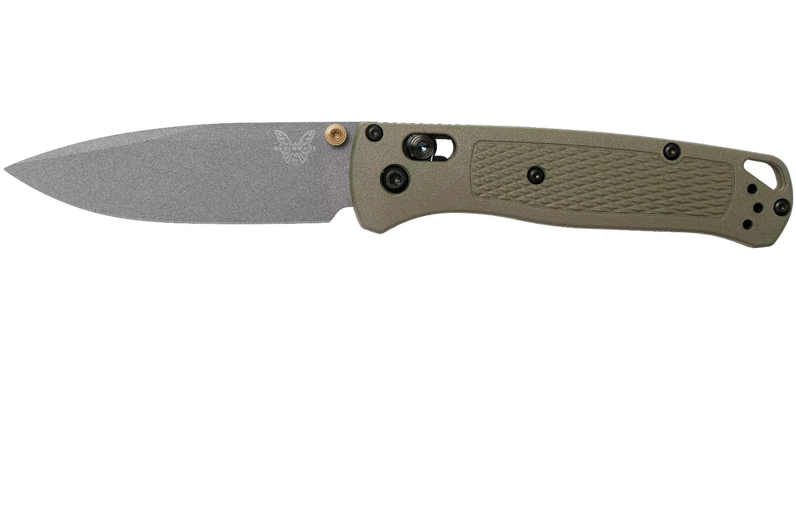Benchmade Bugout Knife S30V Drop Point Black Ranger Green Grivory 535GRY-1 NEW Benchmade Bugout Knife S30V Drop Point Black Ranger Green Grivory 535GRY-1 NEW
