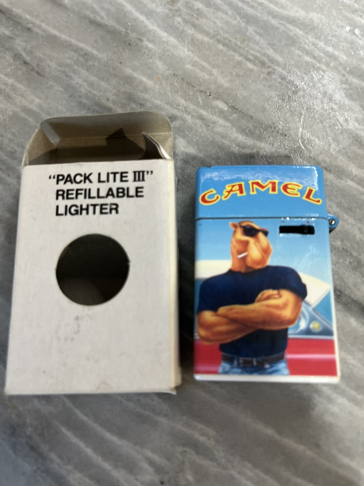 Camel Vintage 1990s Camel Joe Collectable Lighter. Never been fired. New Camel Vintage 1990s Camel Joe Collectable Lighter. Never been fired. New