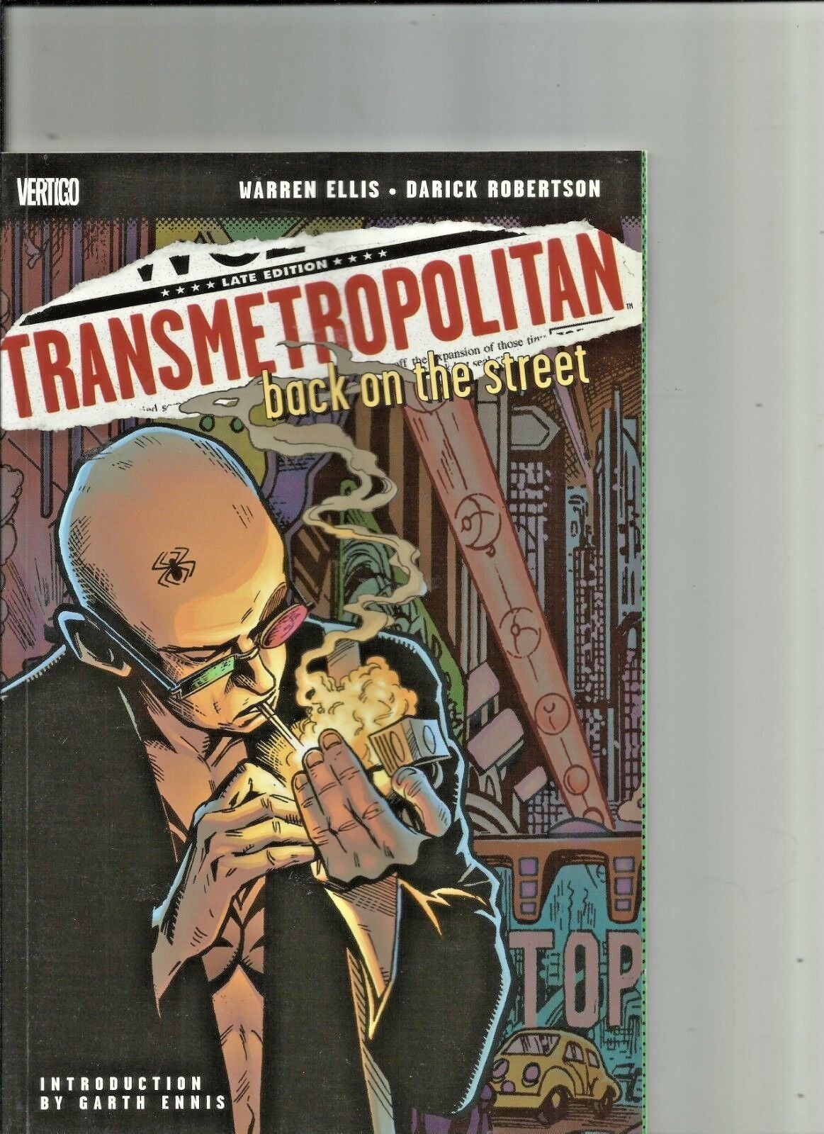 Transmetropolitan Vol 1 Back on the Street Trade Paperback Graphic Novel
