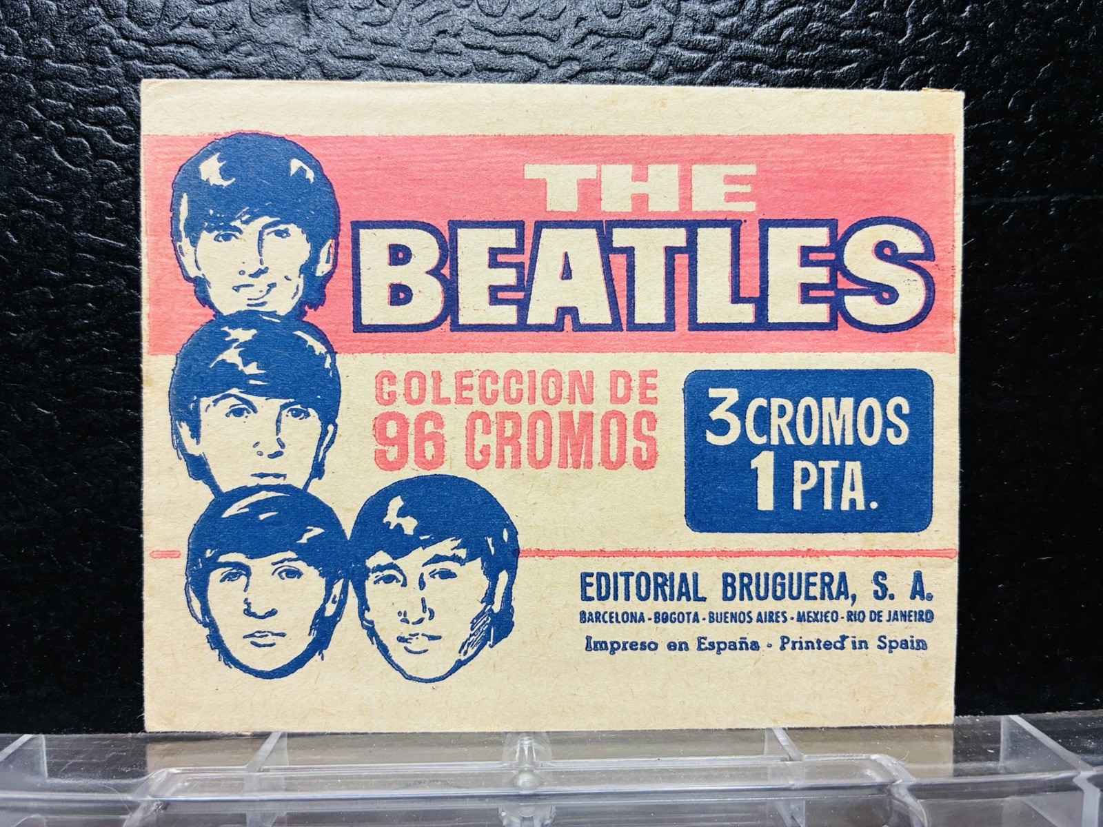 The Beatles Coleccion De 96 Cromos Spain Vintage 1960s Original Wrapper READ The Beatles Coleccion De 96 Cromos Spain Vintage 1960s Original Wrapper READ