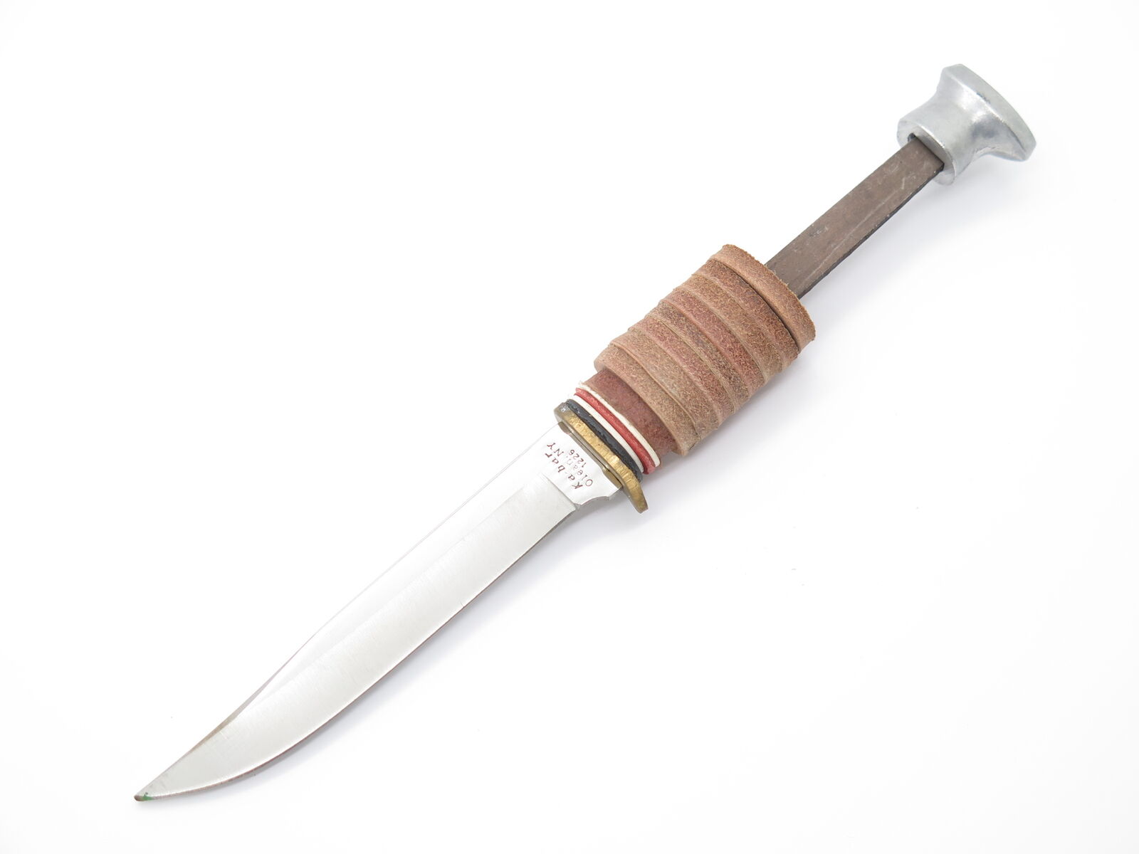 Vintage Ka-bar Olean 1226 Seki Japan Little Finn Fixed Knife Making Blade Blank