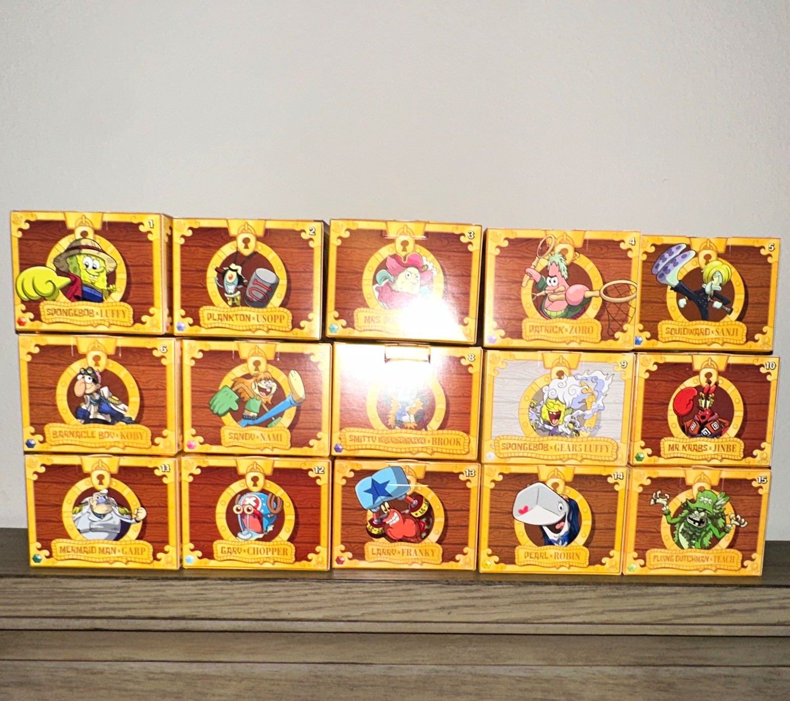 SpongeBob SquarePants x One Piece McDonald’s Collaboration Figure Full set Lot SpongeBob SquarePants x One Piece McDonald’s Collaboration Figure Full set Lot