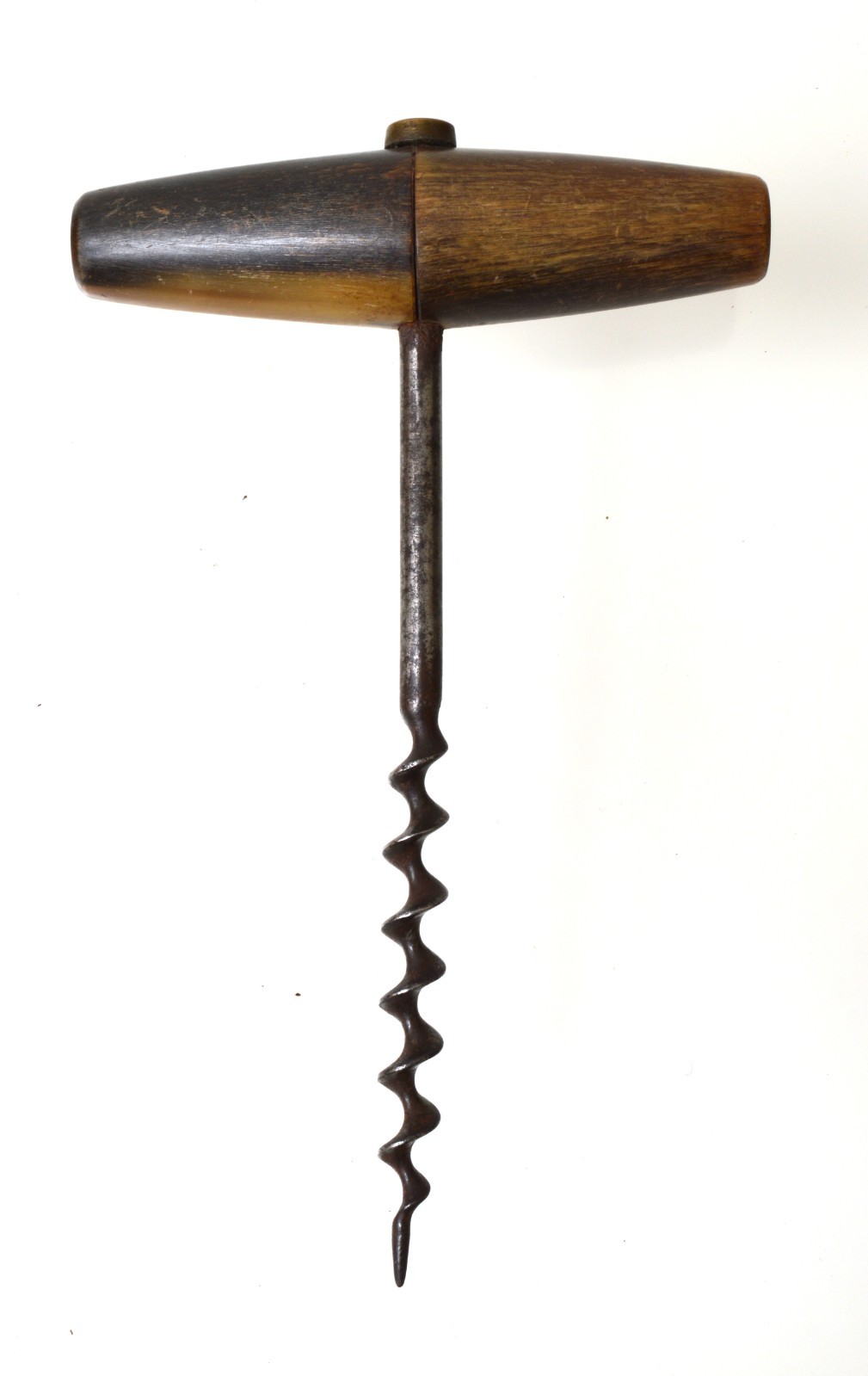 Nice 19th Century horn handle corkscrew. Long worm Nice 19th Century horn handle corkscrew. Long worm