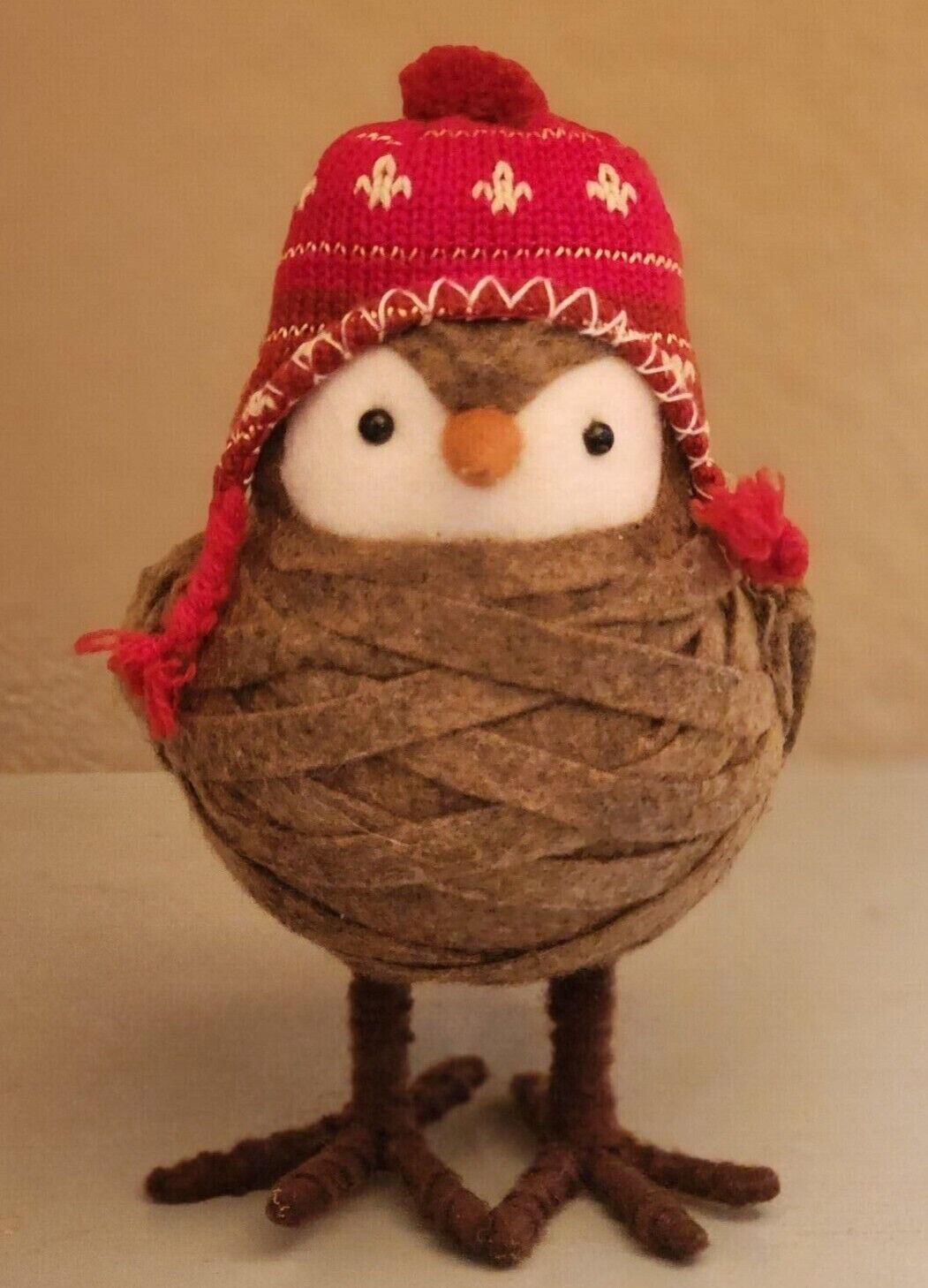 Rare 2013 Target Spritz Featherly Friend Winter Fabric Bird Christmas Wondershop