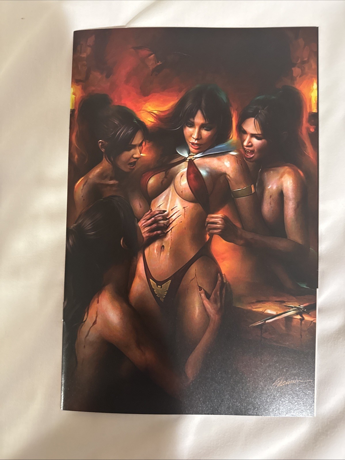 VAMPIRELLA #1 SHANNON MAER NYCC 2026 EXCLUSIVE VIRGIN VARIANT COVER VAMPIRELLA #1 SHANNON MAER NYCC 2026 EXCLUSIVE VIRGIN VARIANT COVER