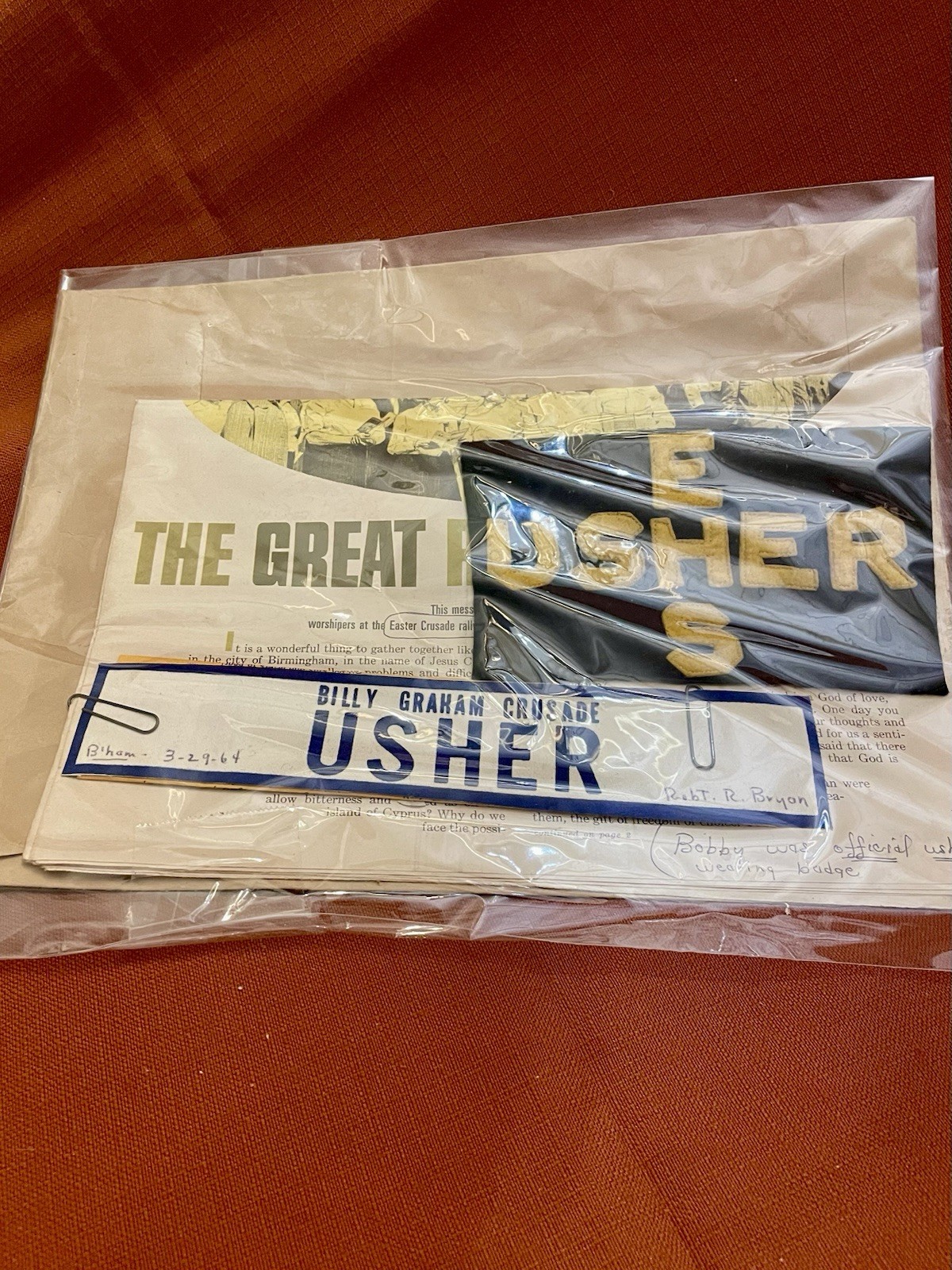 Vintage Billy Graham Crusade Memorabilia Vintage Billy Graham Crusade Memorabilia