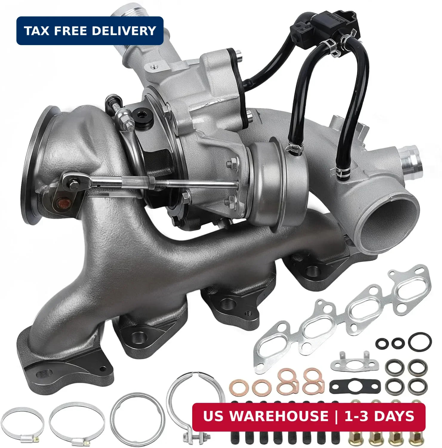 667-203 1.4L Turbocharger with Complete Gaskets & Repair kits Compatible with Ch 667-203 1.4L Turbocharger with Complete Gaskets & Repair kits Compatible with Ch