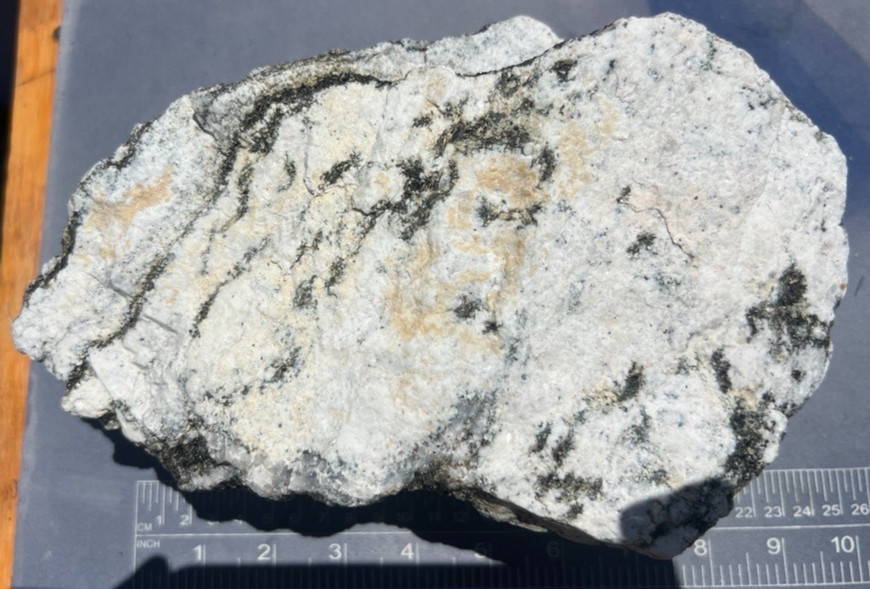 11lbs Granodiorite Black and White Mineral Specimen 11lbs Granodiorite Black and White Mineral Specimen