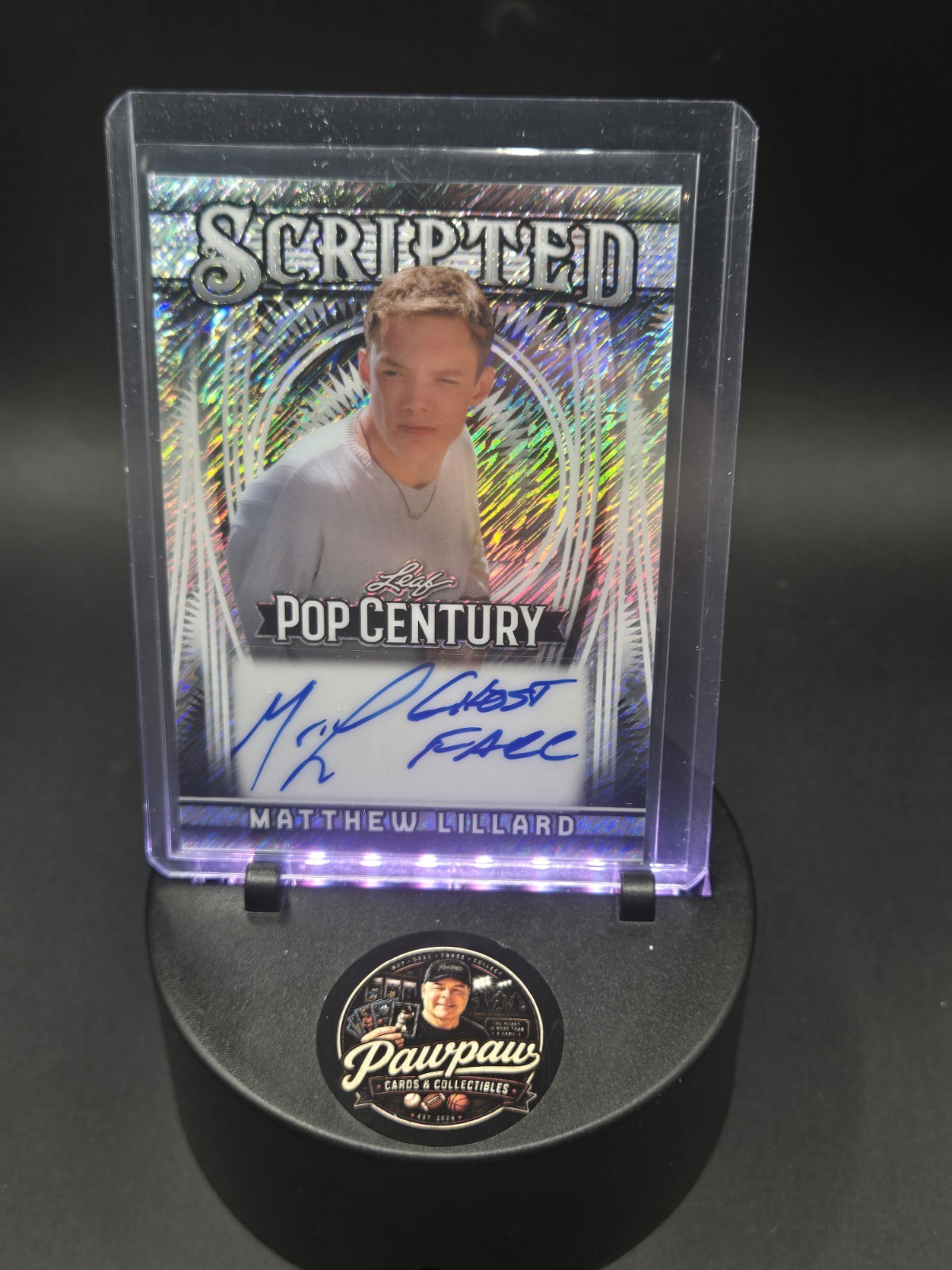 Matthew Lillard 2025 Leaf Pop Century Scripted Auto  Scream Ghostface