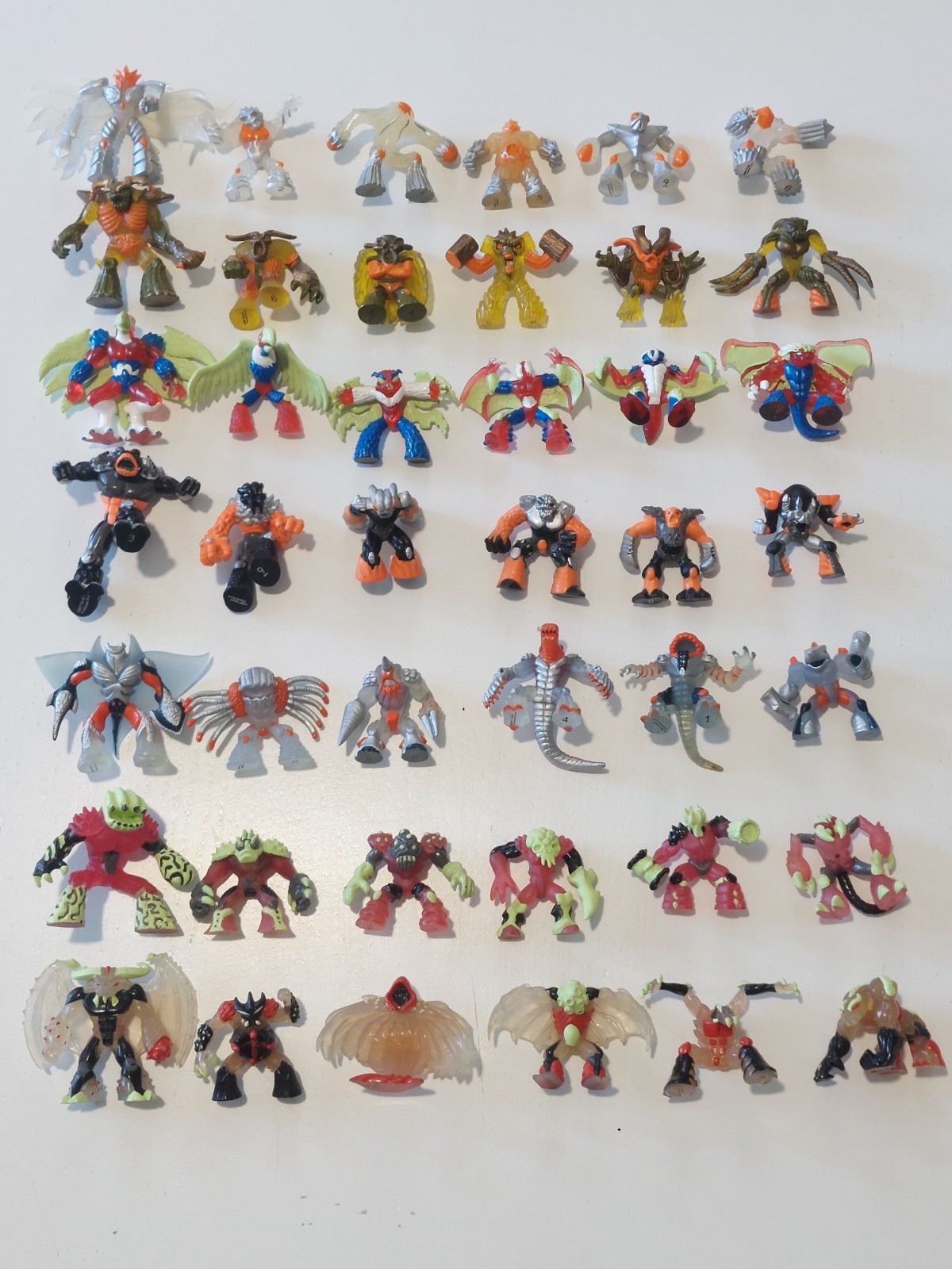 Gormiti Collection MYTHOS SERIES COMPLETE 42 pieces 2007 Giochi Preziosi ITALY