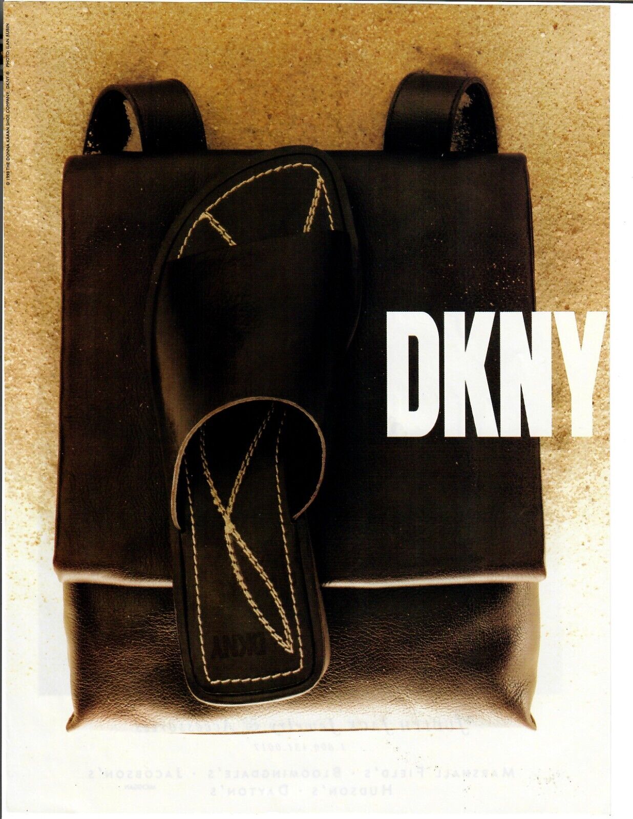 1998 DKNY Magazine Print Ad Shoes Women\'s Shoes Handbags Accessories Fashion