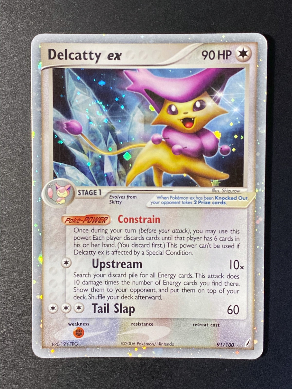 Delcatty EX 91/100 EX Crystal Guardians GD ENG Delcatty EX 91/100 EX Crystal Guardians GD ENG