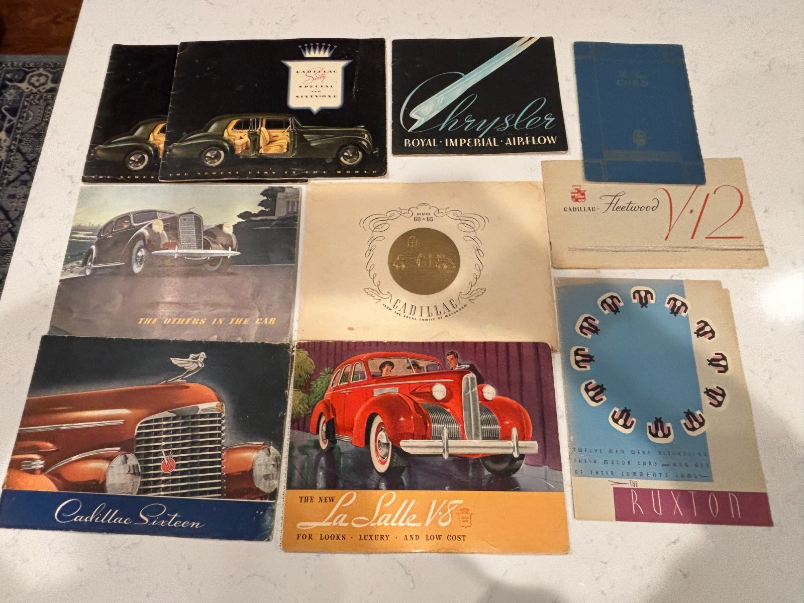 1930s Vintage Premium Car Sales Brochures 1930s Vintage Premium Car Sales Brochures