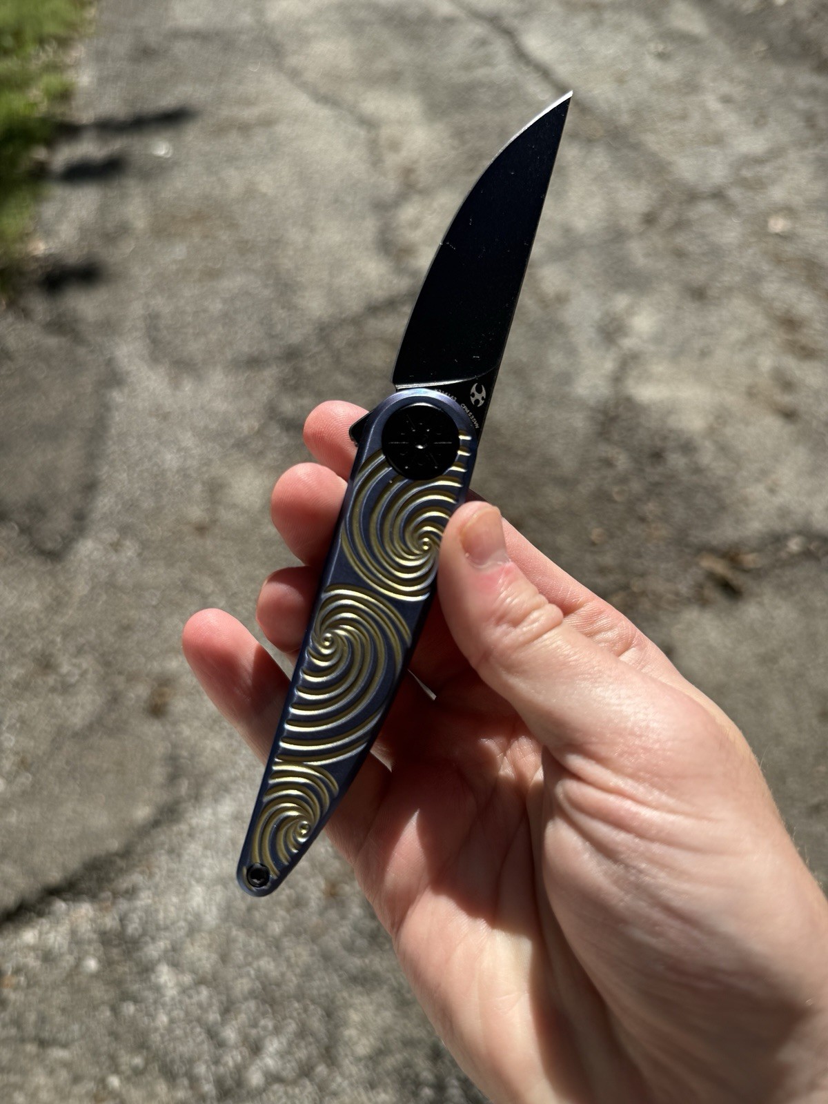 Kansept Symetrix Titanium S35VN Knife Kansept Symetrix Titanium S35VN Knife