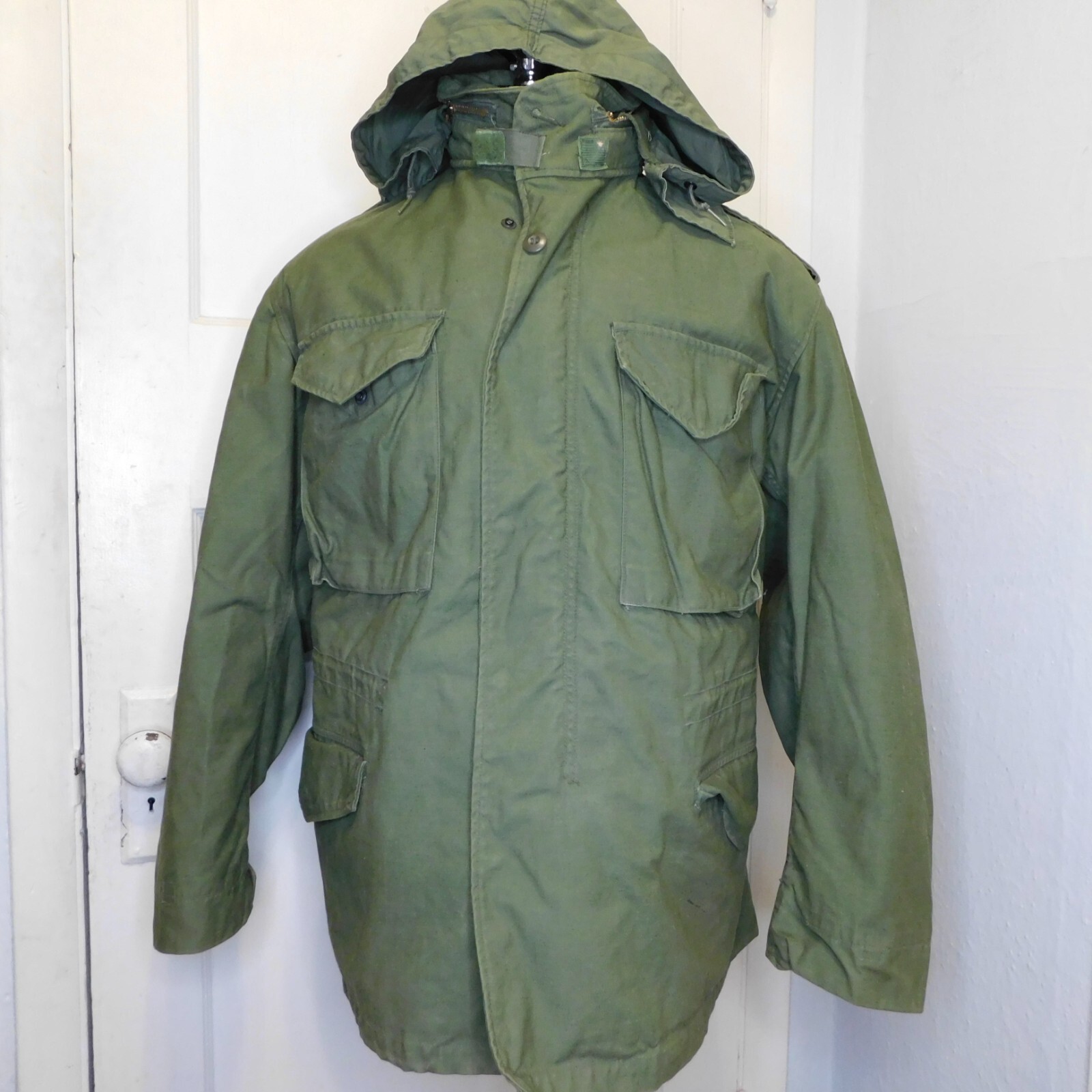 Vtg Mens Sz M 70s USGI Vietnam US Army Cold Weather Field Coat w Liner OG107 M65 Vtg Mens Sz M 70s USGI Vietnam US Army Cold Weather Field Coat w Liner OG107 M65