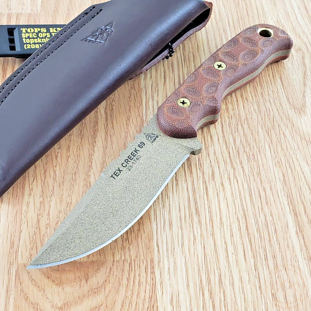 TOPS Tex Creek 69 Fixed Knife 4