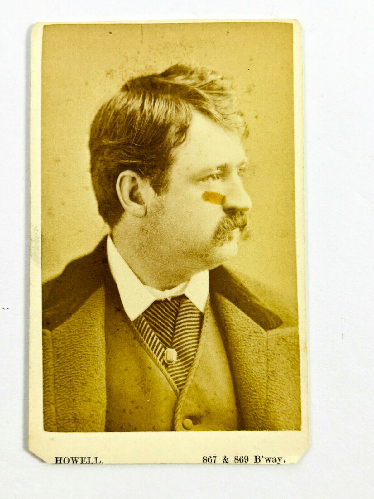 American Actor Frank Mayo Davy Crockett by Howell NY cdv photo edwin booth American Actor Frank Mayo Davy Crockett by Howell NY cdv photo edwin booth