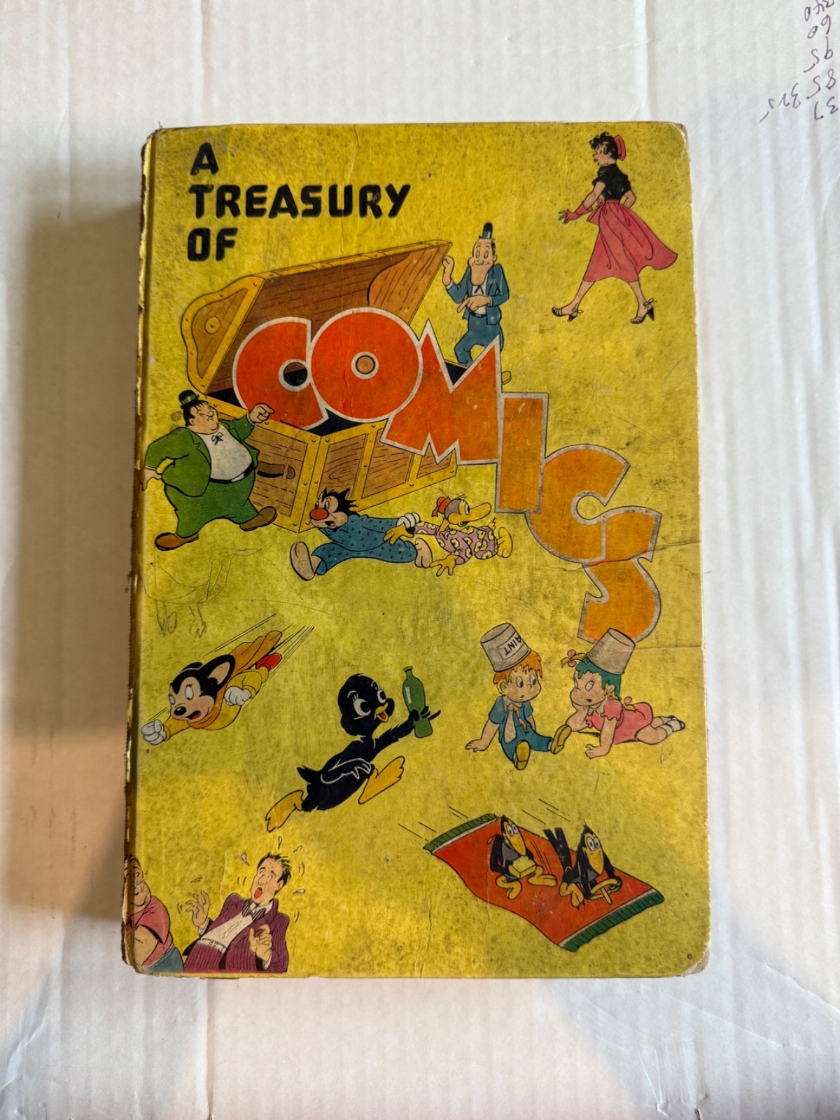 A Treasury Of Comics 1950 ROUGH SHAPE A Treasury Of Comics 1950 ROUGH SHAPE