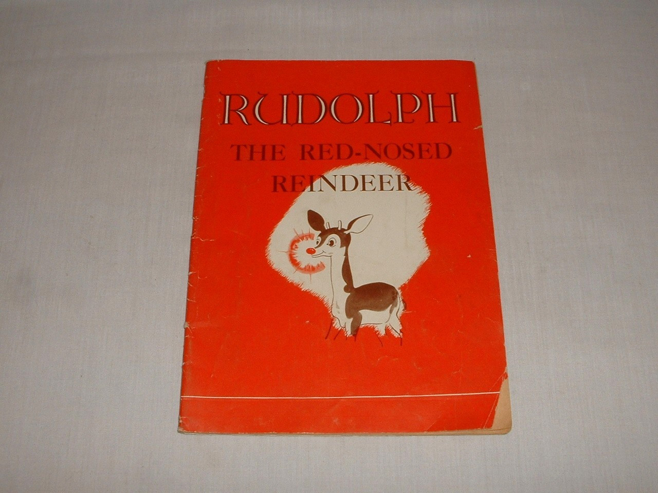 First Edition 1939 Montgomery Ward Rudolph the Red-Nosed Reindeer Tri Motor Book First Edition 1939 Montgomery Ward Rudolph the Red-Nosed Reindeer Tri Motor Book