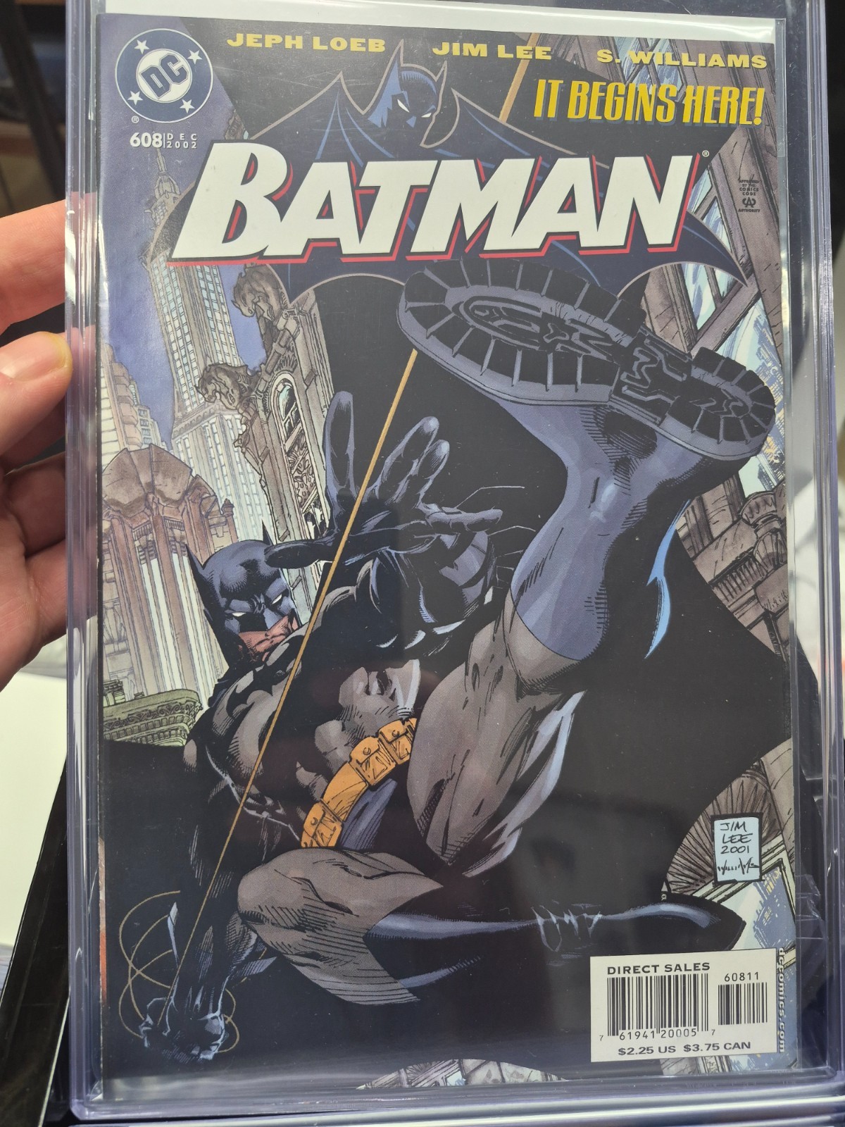 Batman 608 A 1st First Print Jim Lee 2002 NM $10 FLAT COMBINED SHIPPING Batman 608 A 1st First Print Jim Lee 2002 NM $10 FLAT COMBINED SHIPPING