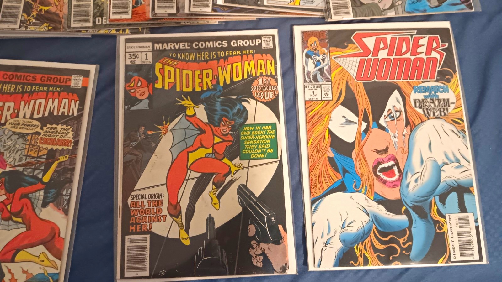 Marvel Comics Spider-Woman #1 (1978) Complete Lot Direct Ed Wolfman/Infantino Marvel Comics Spider-Woman #1 (1978) Complete Lot Direct Ed Wolfman/Infantino