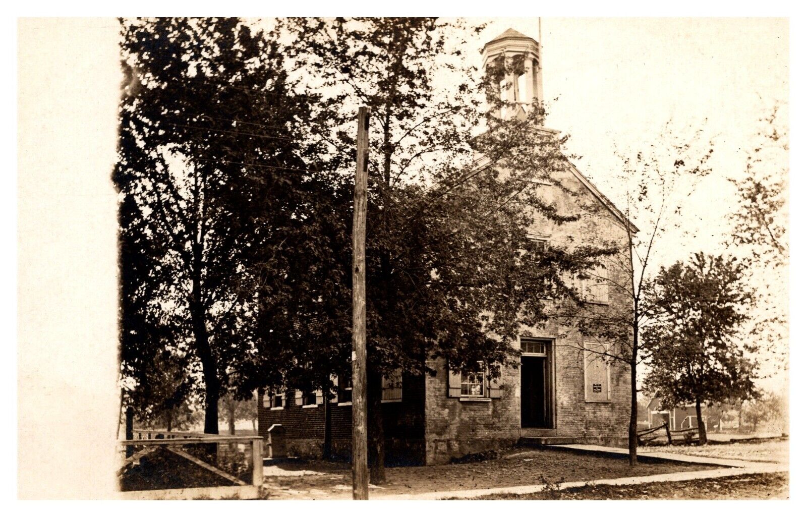postcard Church c1904-1920\'s RPPC A0880