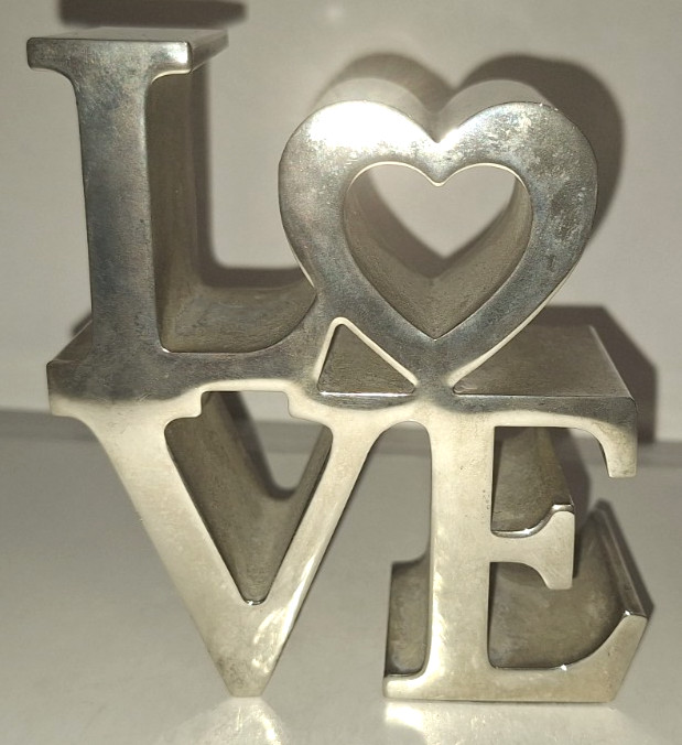 VTG MCM ROBERT INDIANA STYLE Love \ VTG MCM ROBERT INDIANA STYLE Love \