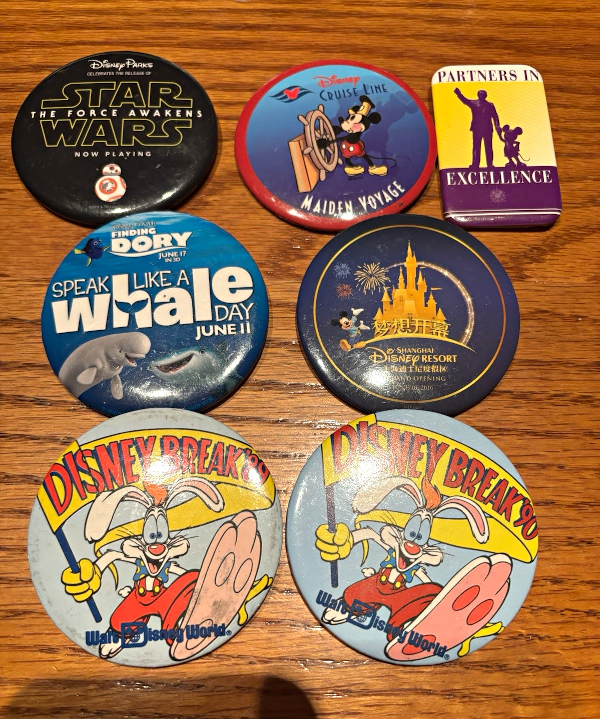Miscellaneous Vintage Disney buttons