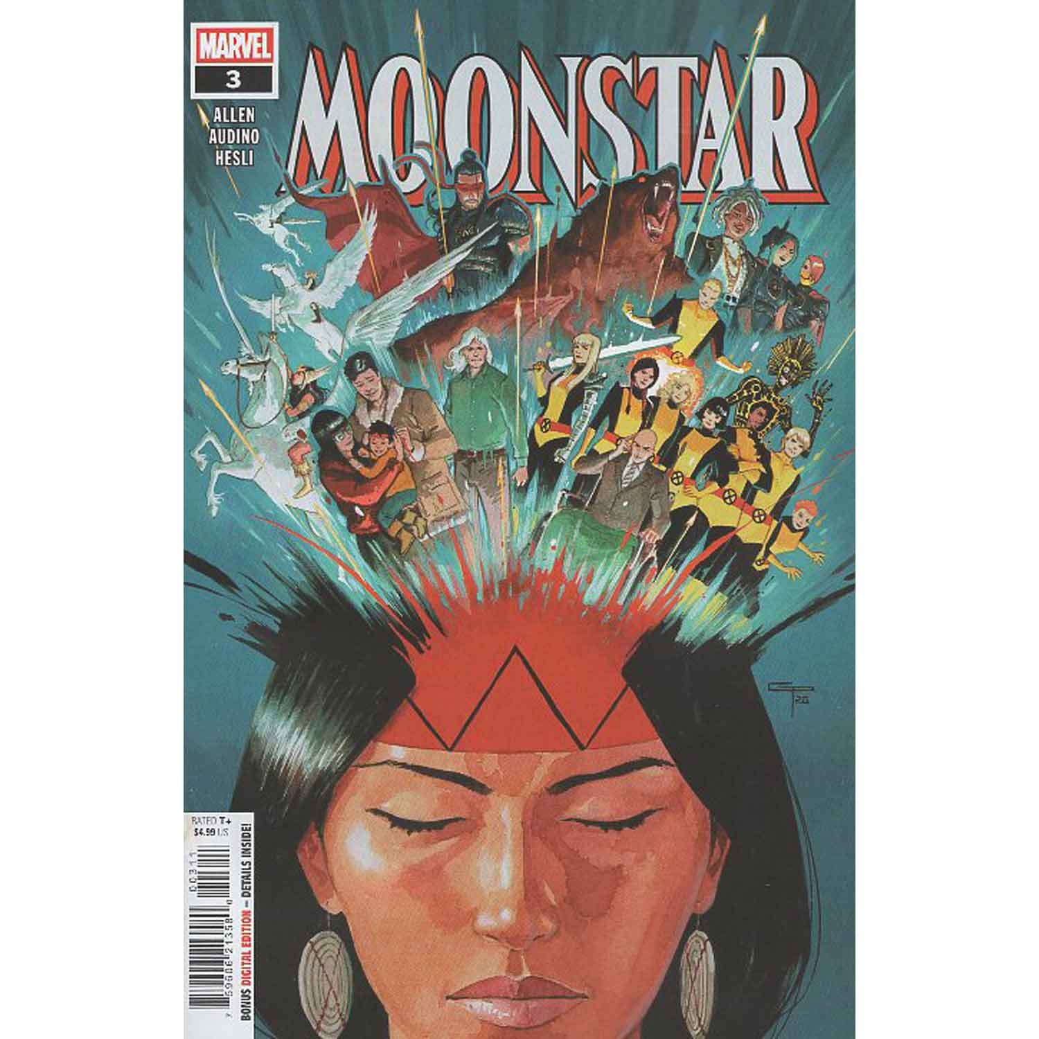Moonstar #3 Marvel Comics