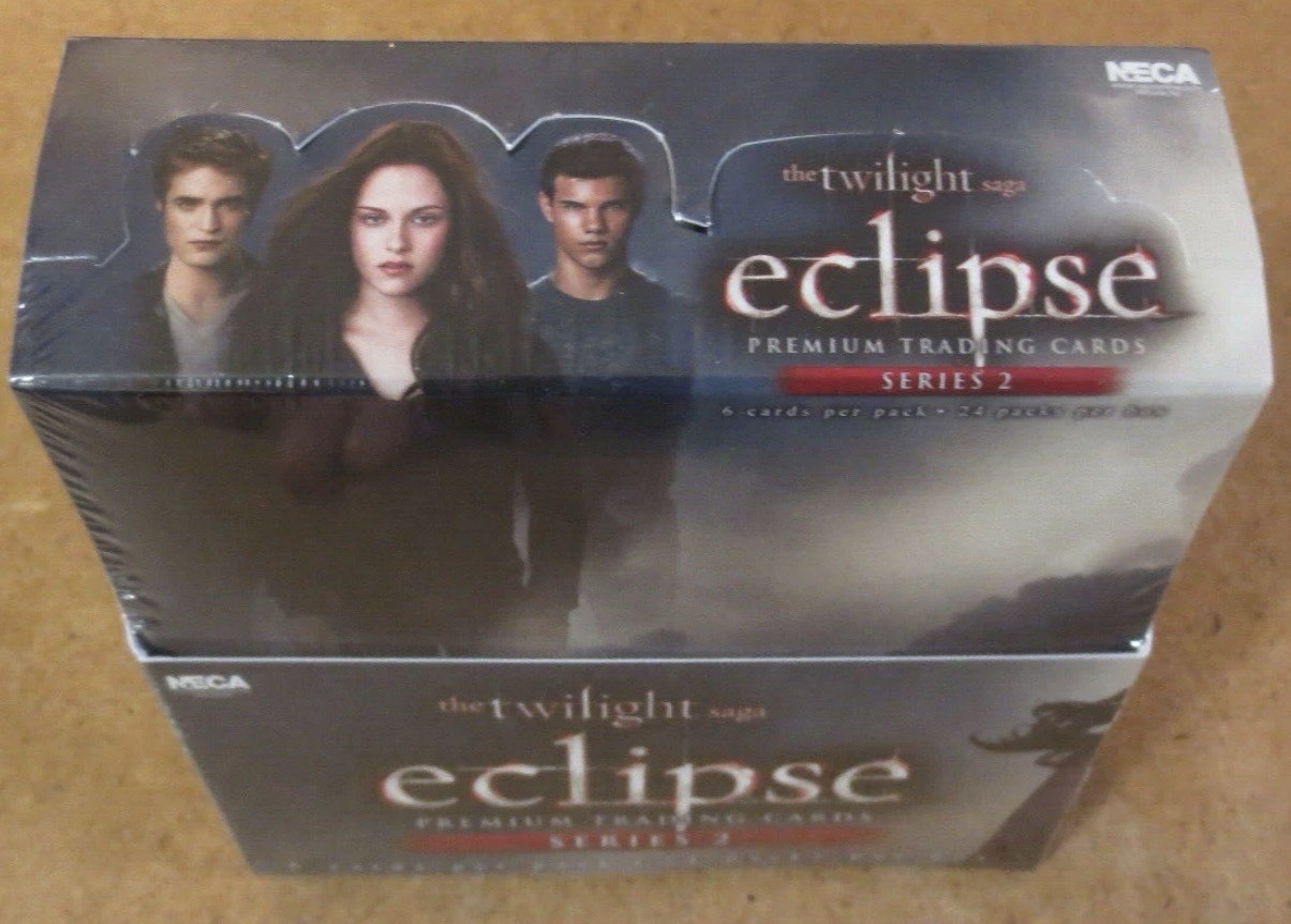 Sealed Box NECA Twilight Saga Eclipse Series 2 Cards. Rare - Sealed Box NECA Twilight Saga Eclipse Series 2 Cards. Rare -