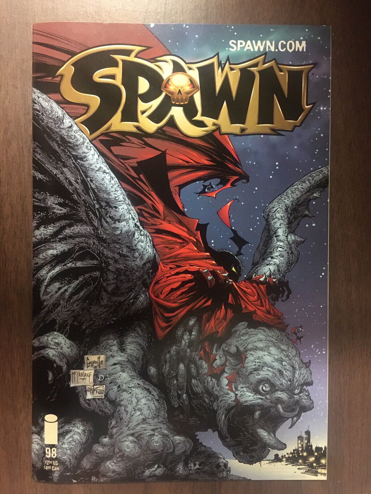 Spawn #98 Image Comics 2000 Low Print Run Todd McFarlane-NR (I)&(c)