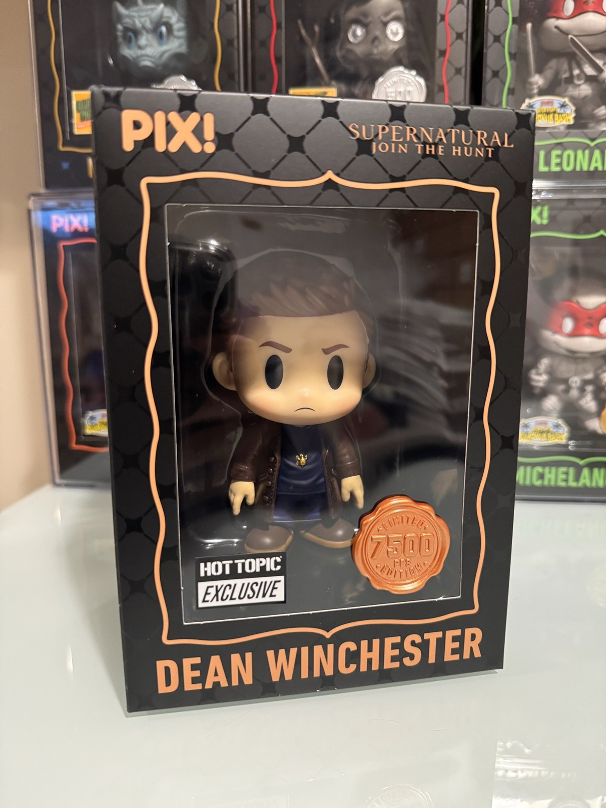 Thrilljoy Pix Supernatural Dean Winchester Hero LE7500 Hot Topic Exclusive