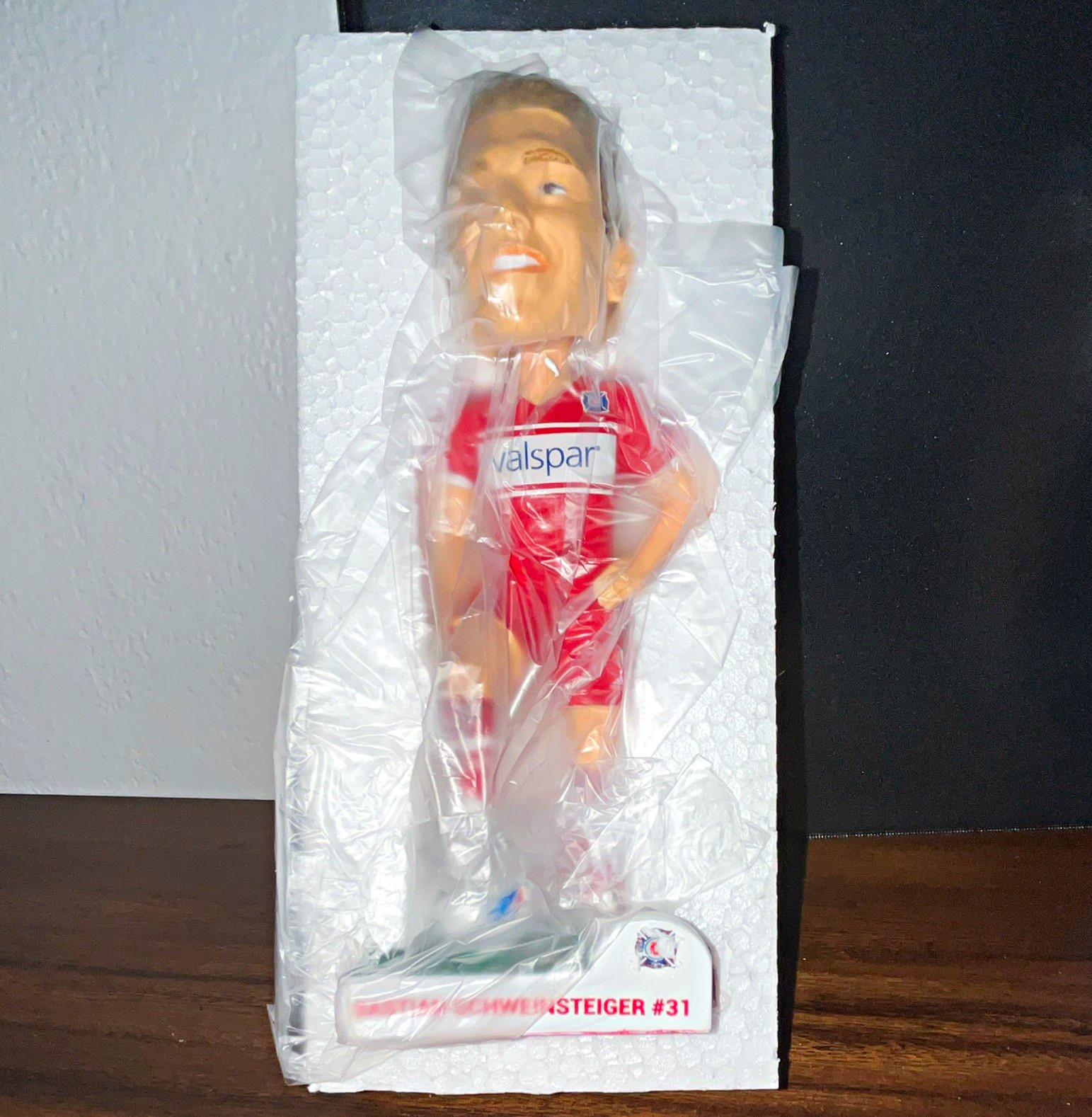 Chicago Fire Soccer Club Exclusive Bastian Schweinsteiger #31 Bobblehead Red New Chicago Fire Soccer Club Exclusive Bastian Schweinsteiger #31 Bobblehead Red New