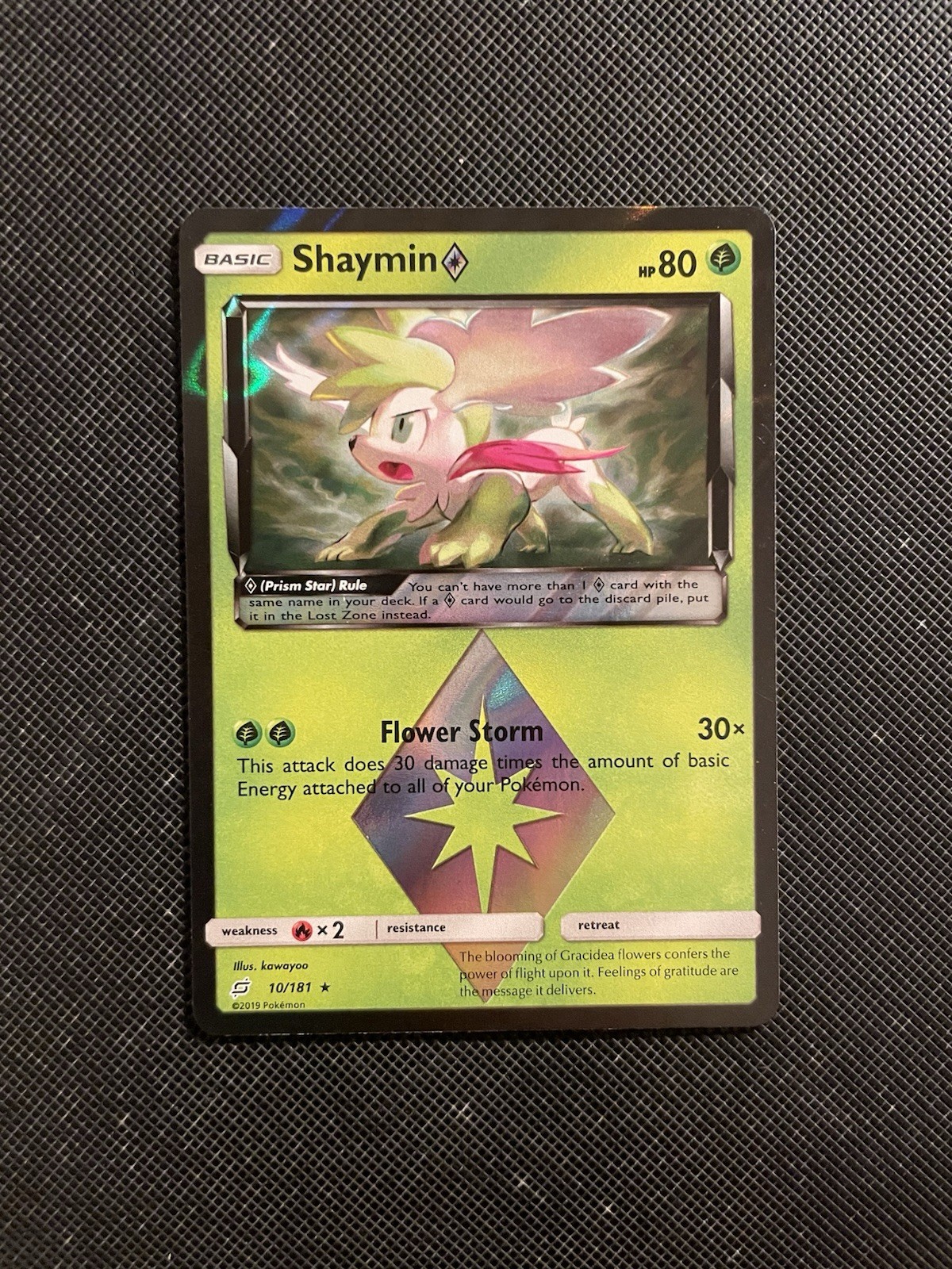 Pokemon TCG Team Up Shaymin (Prism Star) 10/181 Pokemon TCG Team Up Shaymin (Prism Star) 10/181