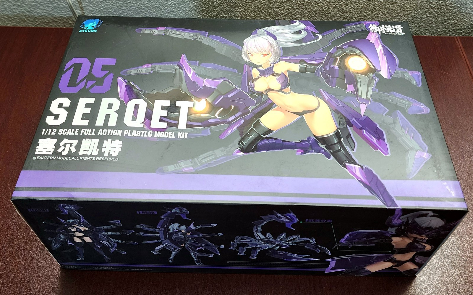 Doyusha Eastern Model Atk Girl Serqet 1/12 Scale 14cm Model Kit Figure No.35 Doyusha Eastern Model Atk Girl Serqet 1/12 Scale 14cm Model Kit Figure No.35
