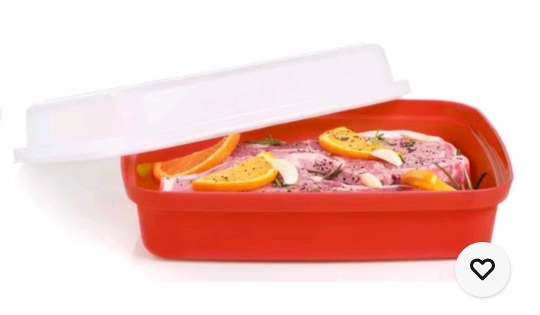 Tupperware Season Serve Jr Small Marinating Tenderizer Container Chili Red New Tupperware Season Serve Jr Small Marinating Tenderizer Container Chili Red New