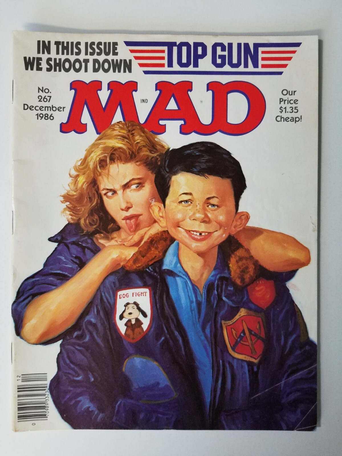 Mad Magazine 267 Top Gun December 1986 Mad Magazine 267 Top Gun December 1986