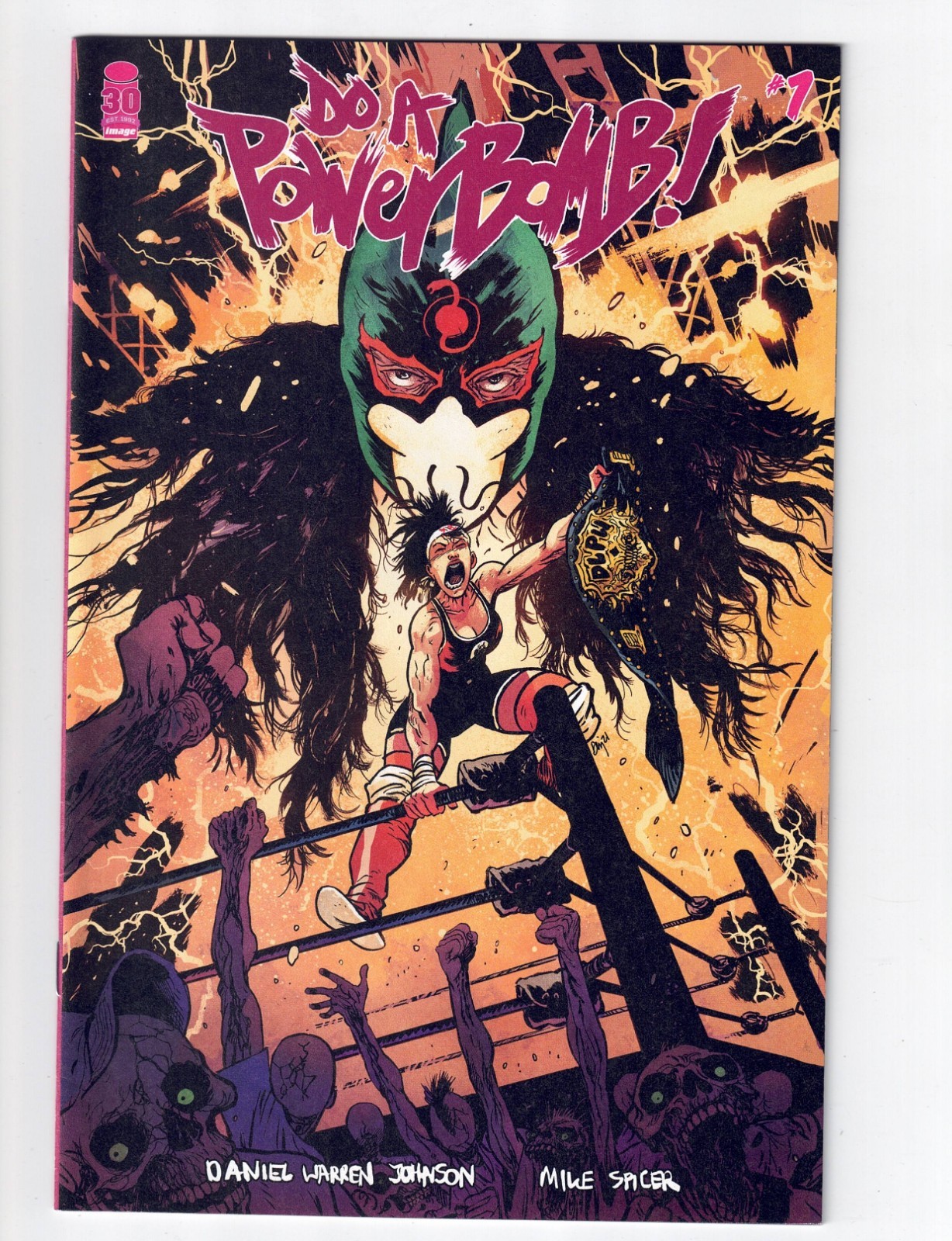 Do A Powerbomb #1-7 Complete Set Daniel Warren Johnson Do A Powerbomb #1-7 Complete Set Daniel Warren Johnson