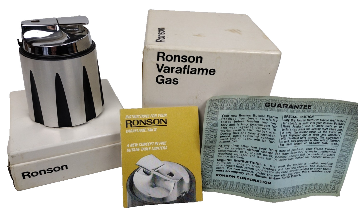 Ronson 1950's? Butane Lighter Fine TableDesk Varaflame MCM Art Deco MK2 Untested Ronson 1950's? Butane Lighter Fine TableDesk Varaflame MCM Art Deco MK2 Untested