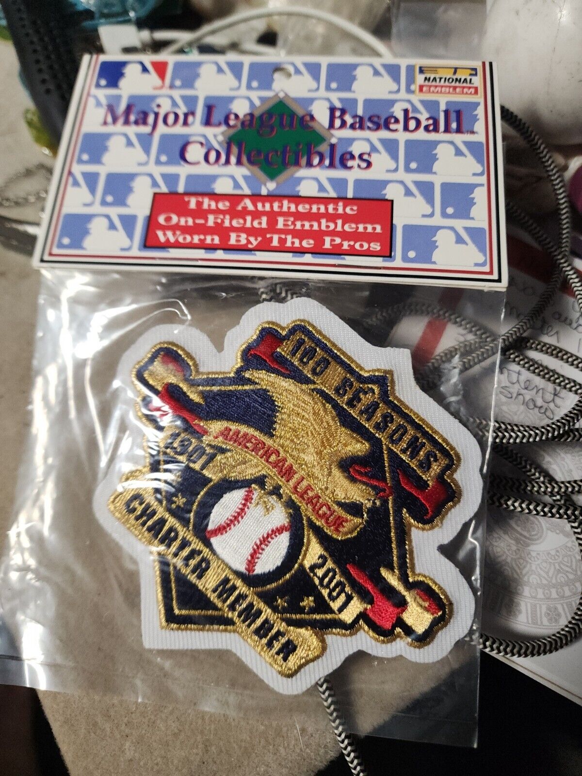 MLB Collectible Patch 2001 100 Seasons