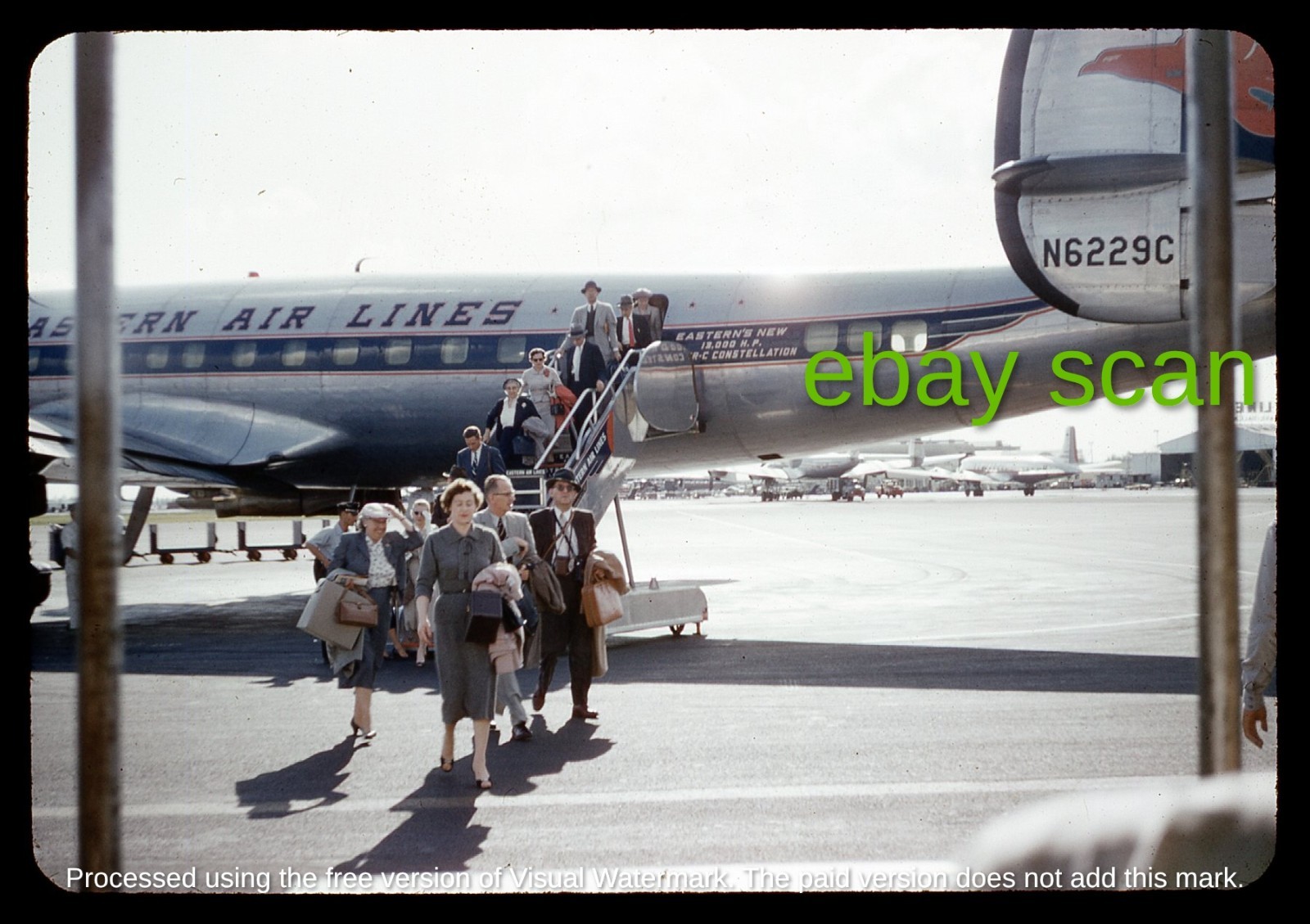 1956 Original Slide - Eastern Air Lines Lockheed L-1049 Constellation (N6229C) 1956 Original Slide - Eastern Air Lines Lockheed L-1049 Constellation (N6229C)