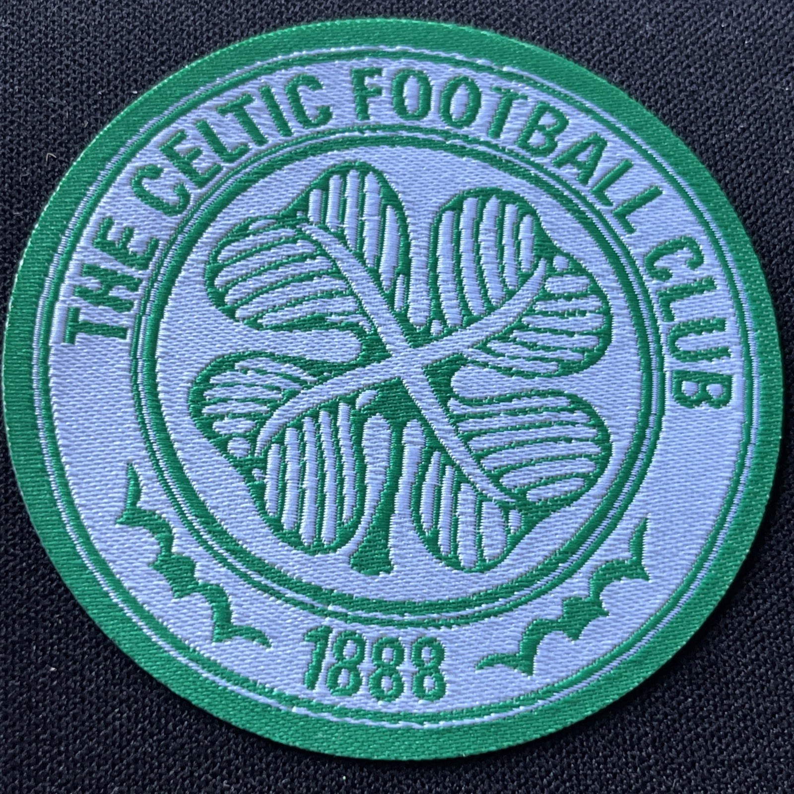 Stunning Unused Mint Glasgow Celtic Crest Thin Iron On Football Patch 6cm x 6cm Stunning Unused Mint Glasgow Celtic Crest Thin Iron On Football Patch 6cm x 6cm
