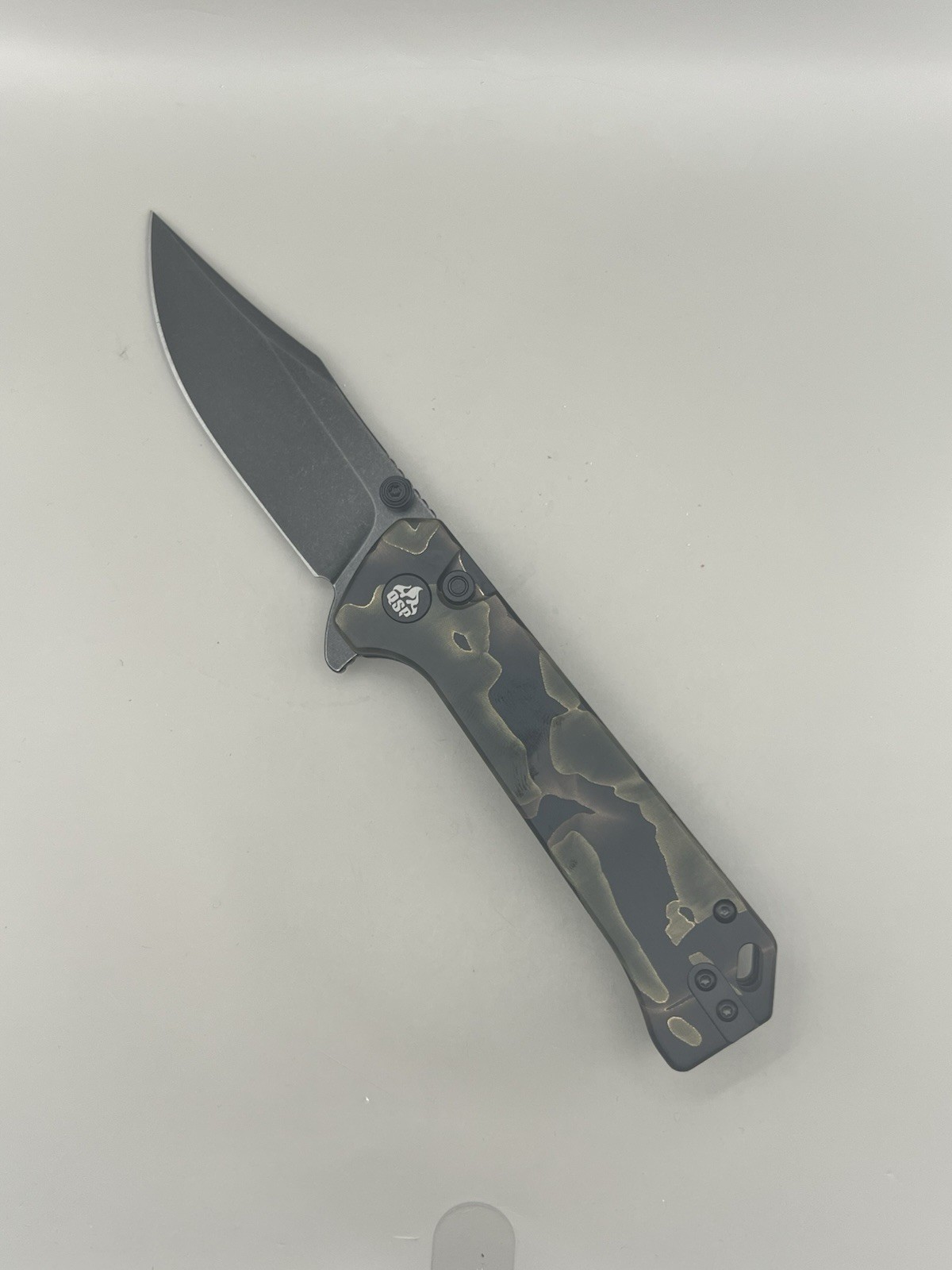 QSP Grebe S35VN Steel Blade 3” Noble Raffir Resin Handle QSP Grebe S35VN Steel Blade 3” Noble Raffir Resin Handle